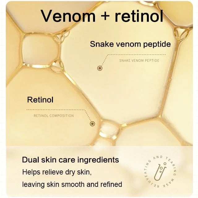 💛Premium - Mască cu frunze de aur și retinol