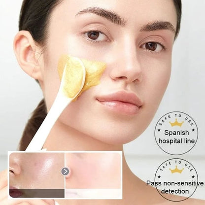 ✨Mască cu frunze de aur și retinol!